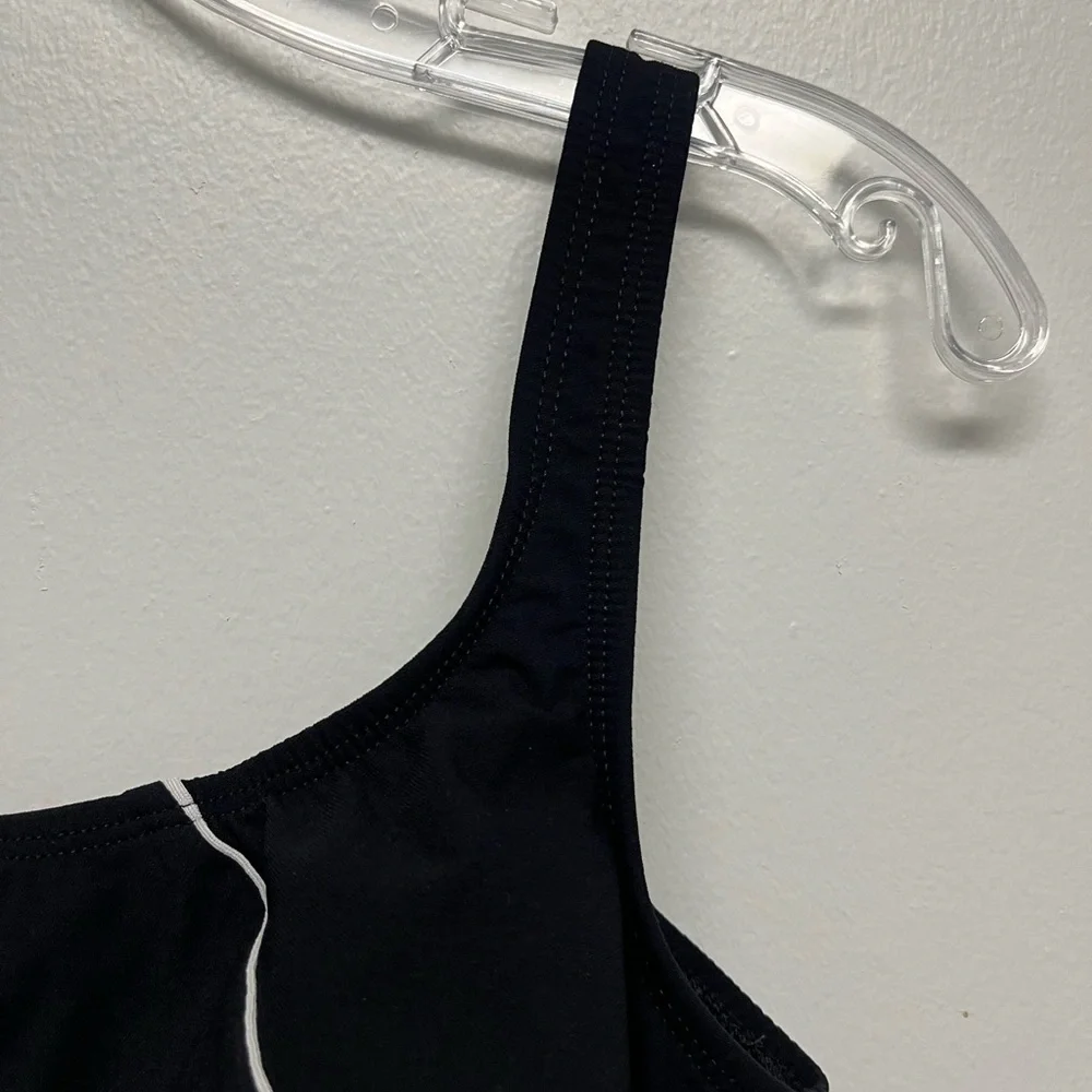 Black One-Piece Vintage Swimsuit